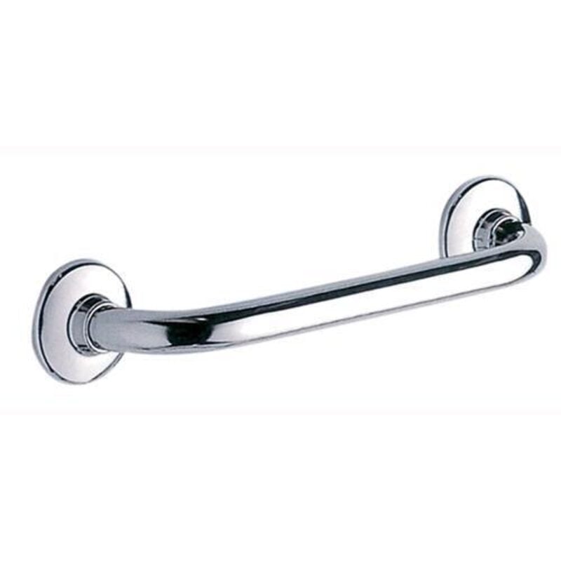 foto del prodotto maniglione cromato cm 30 da bagno per sostenere ed alzarsi doccia vasca