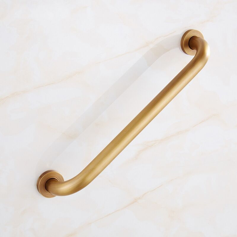 foto del prodotto maniglione da bagno ottone 40cm maniglia di sicurezza vintage bronzo maniglia ausiliaria per vasca doccia