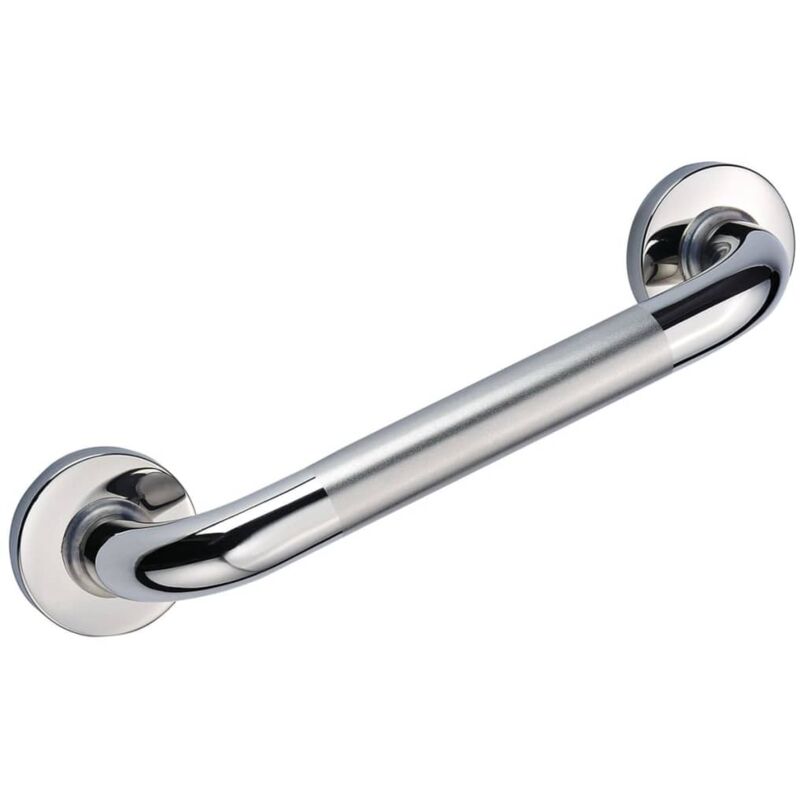 foto del prodotto maniglione di sicurezza 30 cm in acciaio inox cromato a0013011 ridder