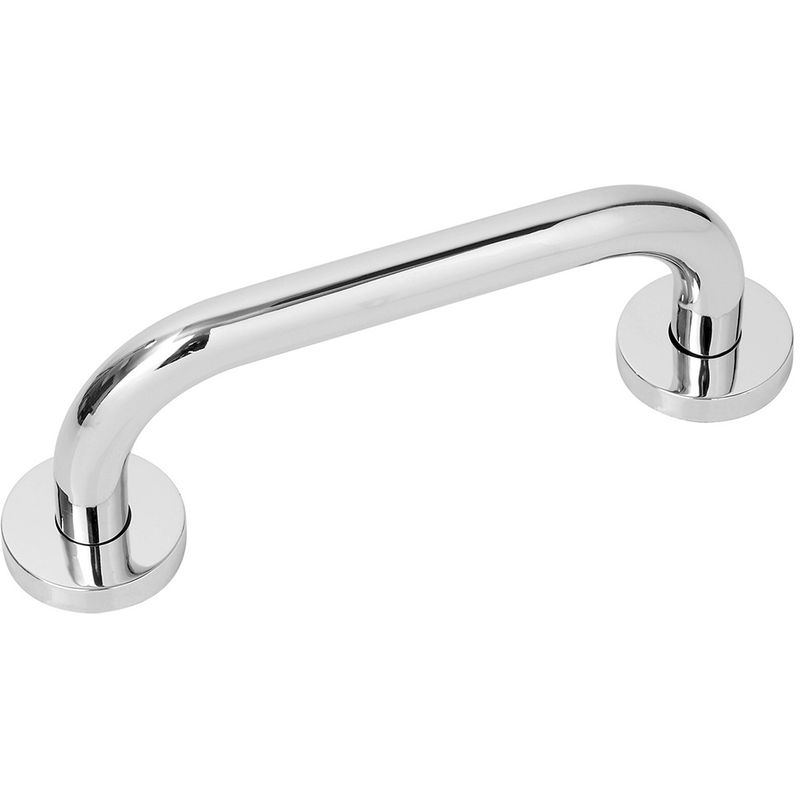 foto del prodotto maniglione di sicurezza cromato 30 cm per disabili in acciaio inox