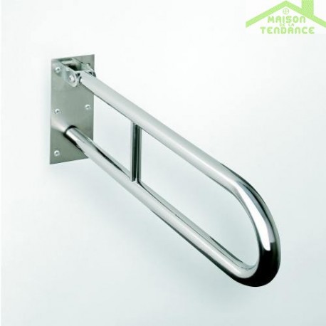 foto del prodotto maniglione di sollevamento a u help 813 in acciaio inox 81,3x10x25cm