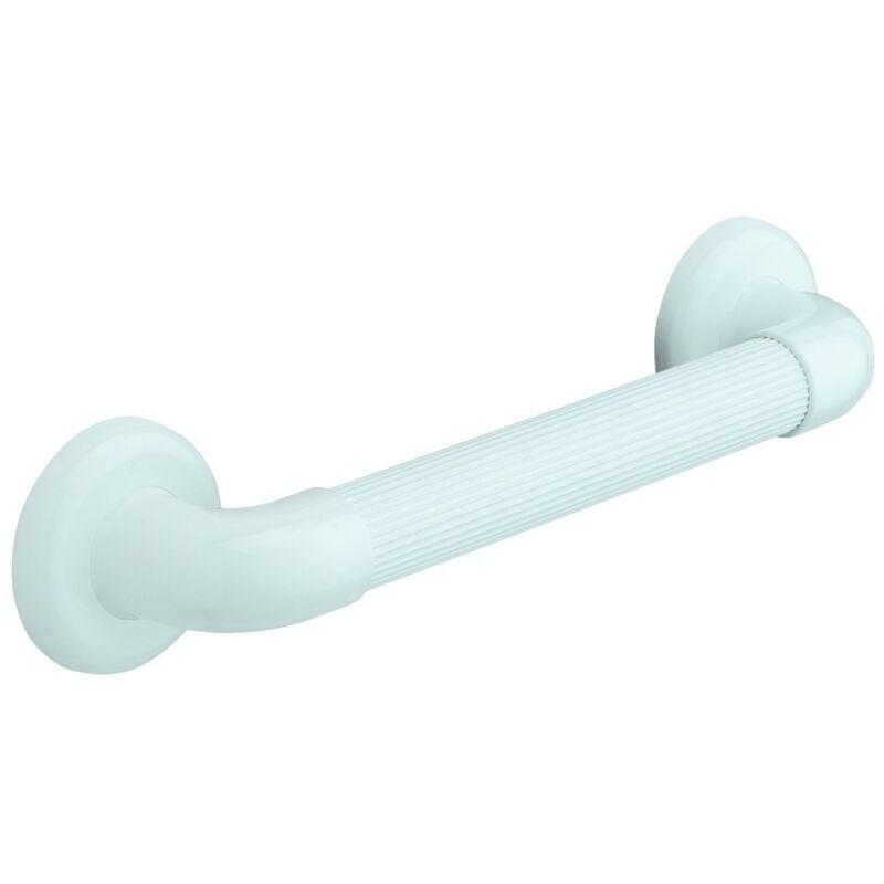 foto del prodotto maniglione disabili barra per bagno doccia in pvc bianco 30 cm anziani