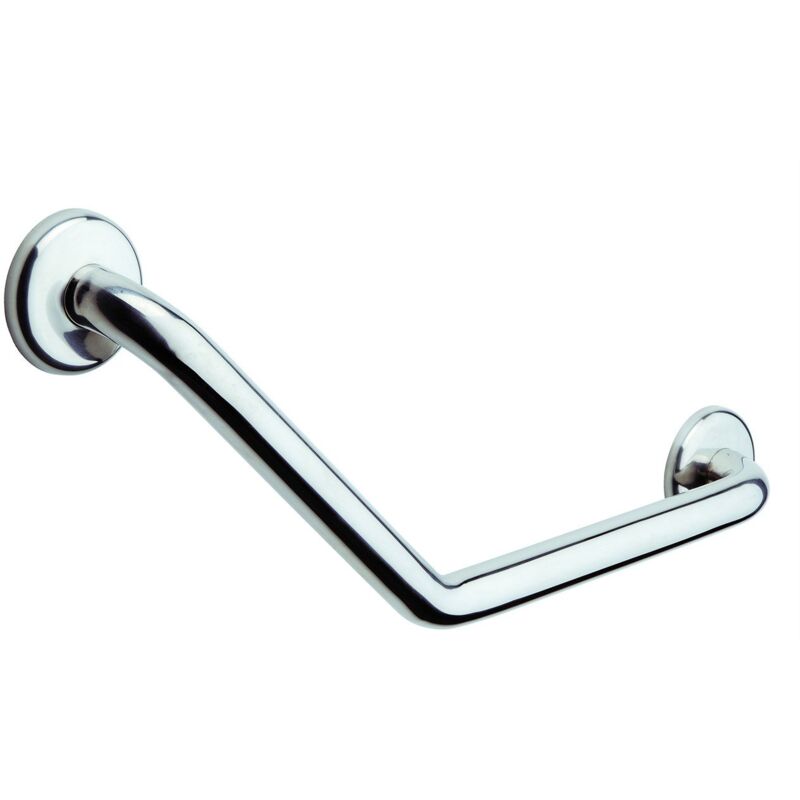 foto del prodotto maniglione disabili barra per bagno vasca doccia in acciaio inox 45 per anziani