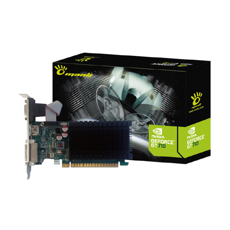 foto del prodotto manli vga gt710 2gb gddr3 vga dvi hdmi n308gt7100f2620