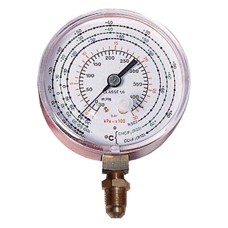 foto del prodotto manometro di ricambio 80 alta pressione r407c idrhaus