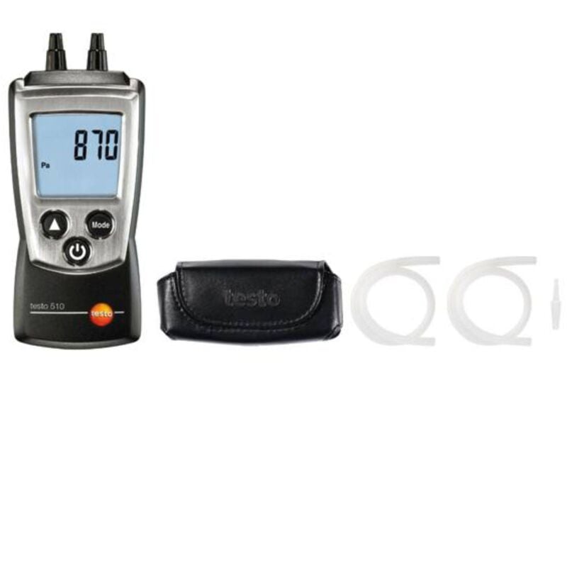 foto del prodotto manometro differenziale kit testo 510, tes 0563 0510