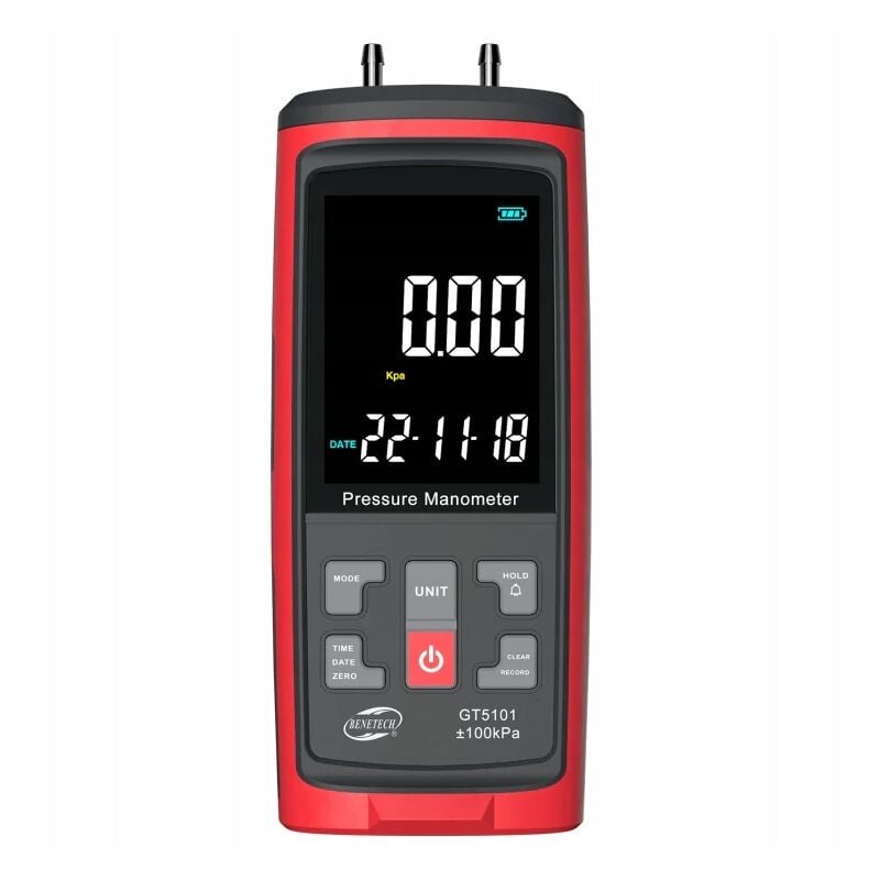 foto del prodotto manometro differenziale misuratore di pressione vacuum tester applicazione pc 1 bar