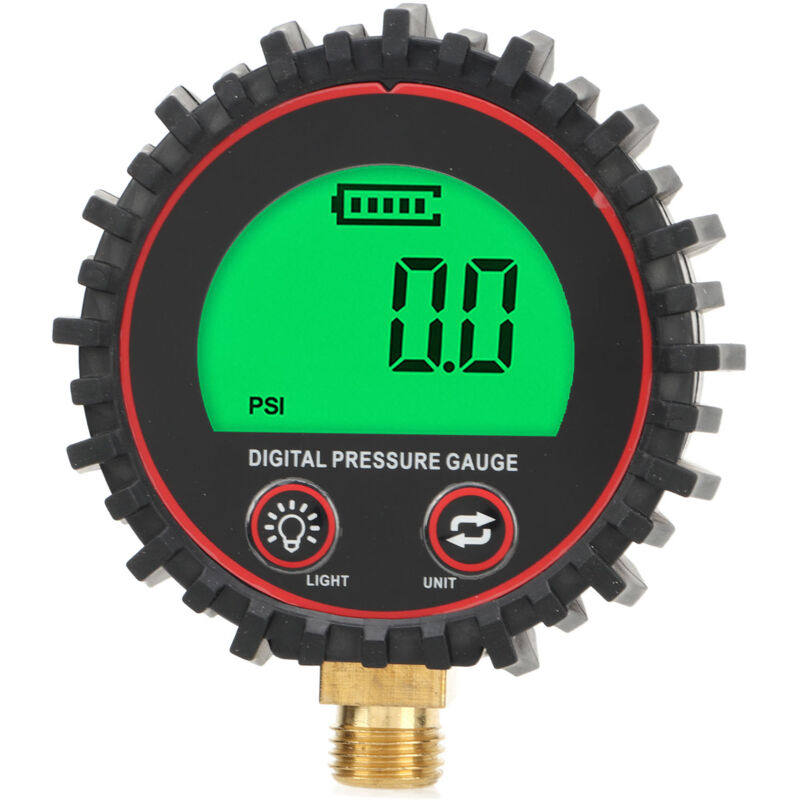 foto del prodotto manometro digitale da 1 4 pollici 4 unit commutabili visibilit luminosa accurata per auto camion motociclette sentieri suv camper eosnow