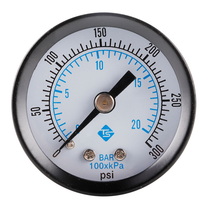 foto del prodotto manometro mini manometro per carburante aria olio acqua liquido 0 20bar 0 300psi filettatura 1 8 bspt