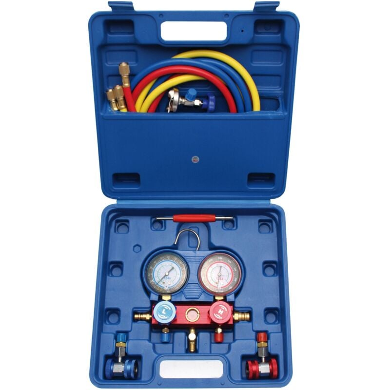 foto del prodotto manometro per test della pressione di aria condizionata