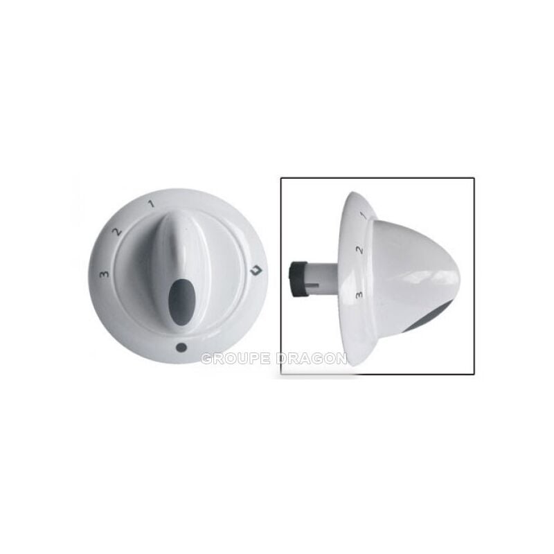 foto del prodotto manopola bianca forni, fornelli elettrici e a gas beko 300293