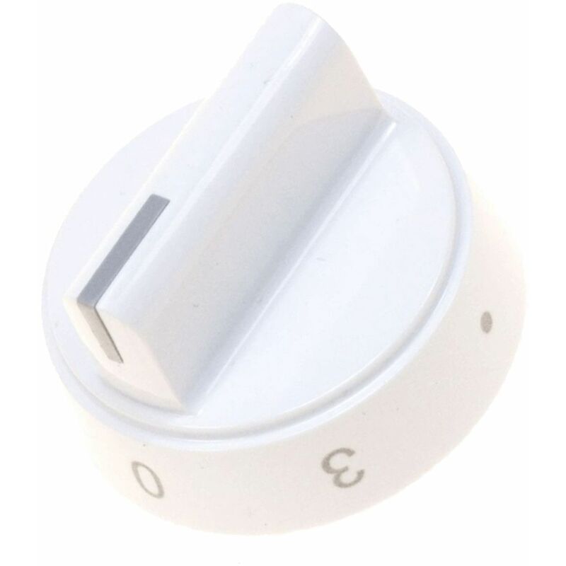 foto del prodotto manopola bianca forni, fornelli elettrici e a gas thomson 4367090