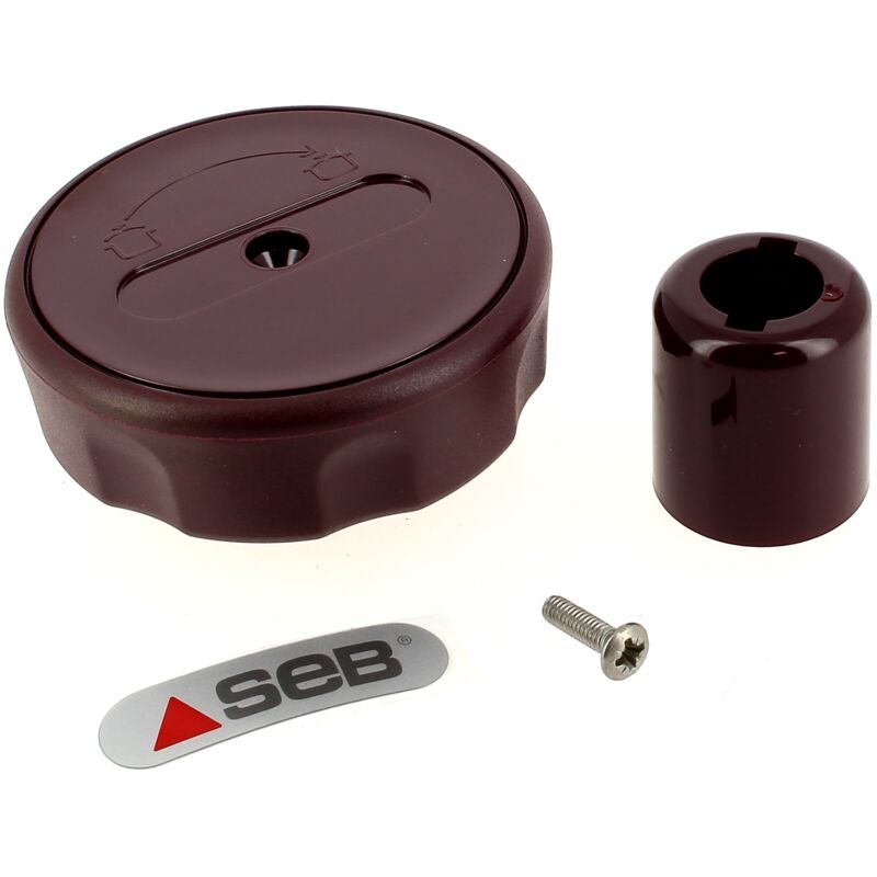 foto del prodotto manopola di serraggio rossa ss-980765 per pentola a pressione seb