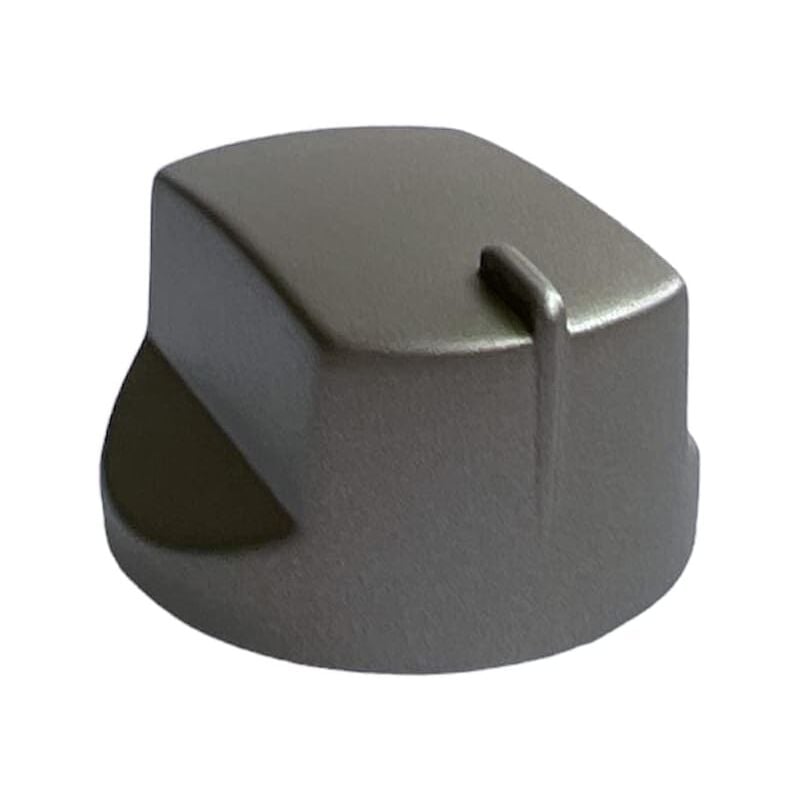 foto del prodotto manopola fuochi gas silver per piani cottura adatto per ariston hotpoint indesit c00287314, innesto 8 (mm) per modelli 7htd640iceixha td640siceixha td751siceixha