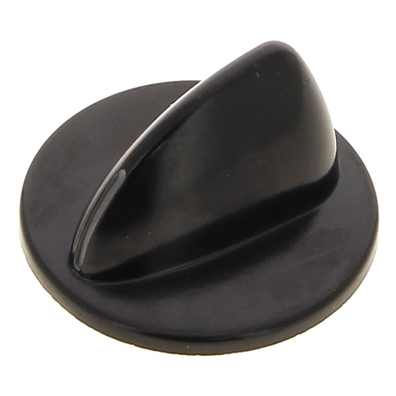 foto del prodotto manopola nera 3h per piano cottura in vetroceramica sauter