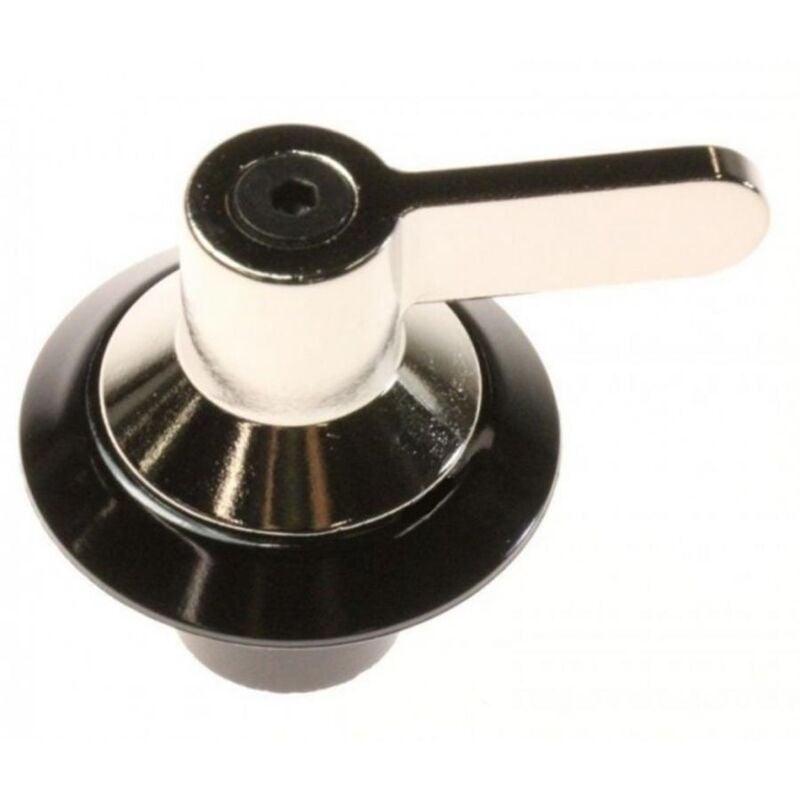 foto del prodotto manopola piano cottura cucina smeg argento 694975086 fuoco originale