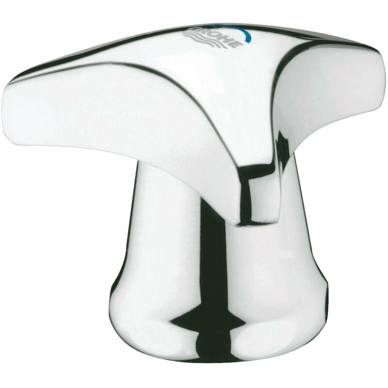 foto del prodotto manopola trecorn 1 2, colore blu, e anello per base rubinetti 45080000 grohe