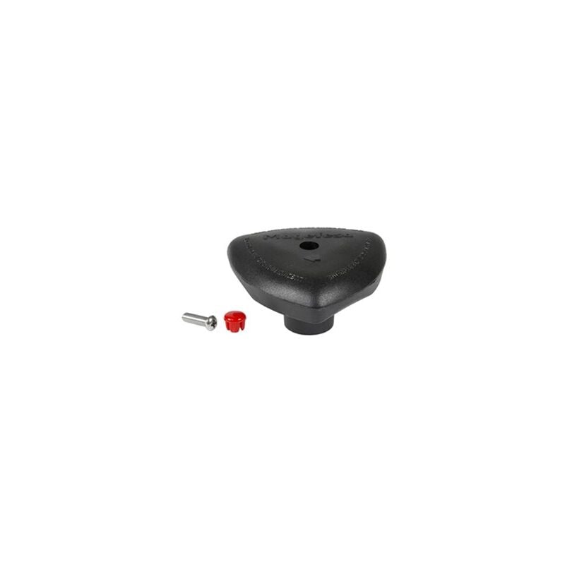 foto del prodotto manopola triangolare compatibile con i modelli express cooker, alustar, castell, star, 09remecpstc, 8429113545550. magefesa
