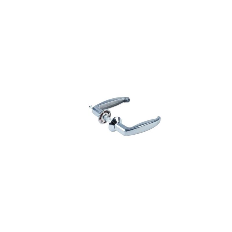 foto del prodotto manovella regolabile in alluminio cromato 25 38mm mod. 4101