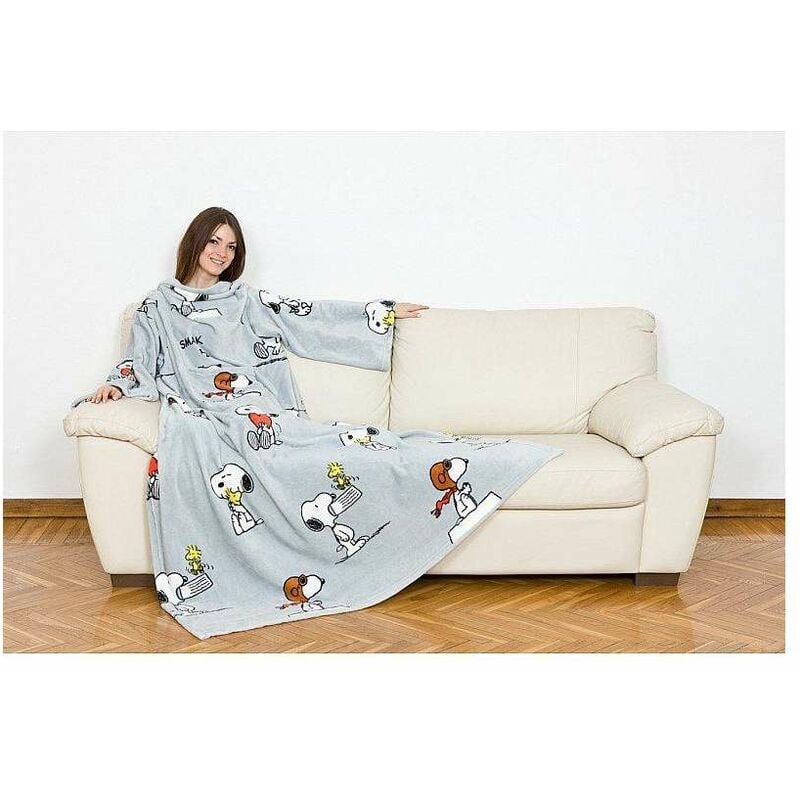 foto del prodotto mantella coperta deluxe snoopy