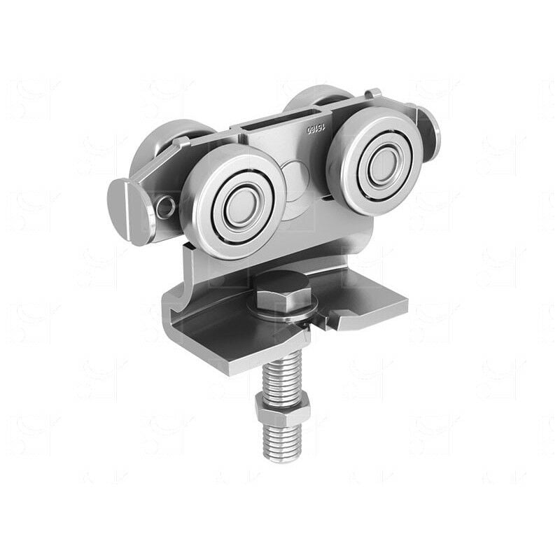foto del prodotto mantion 9252 supporto con supporto a collo di cigno, 4 viti m16 250 kg