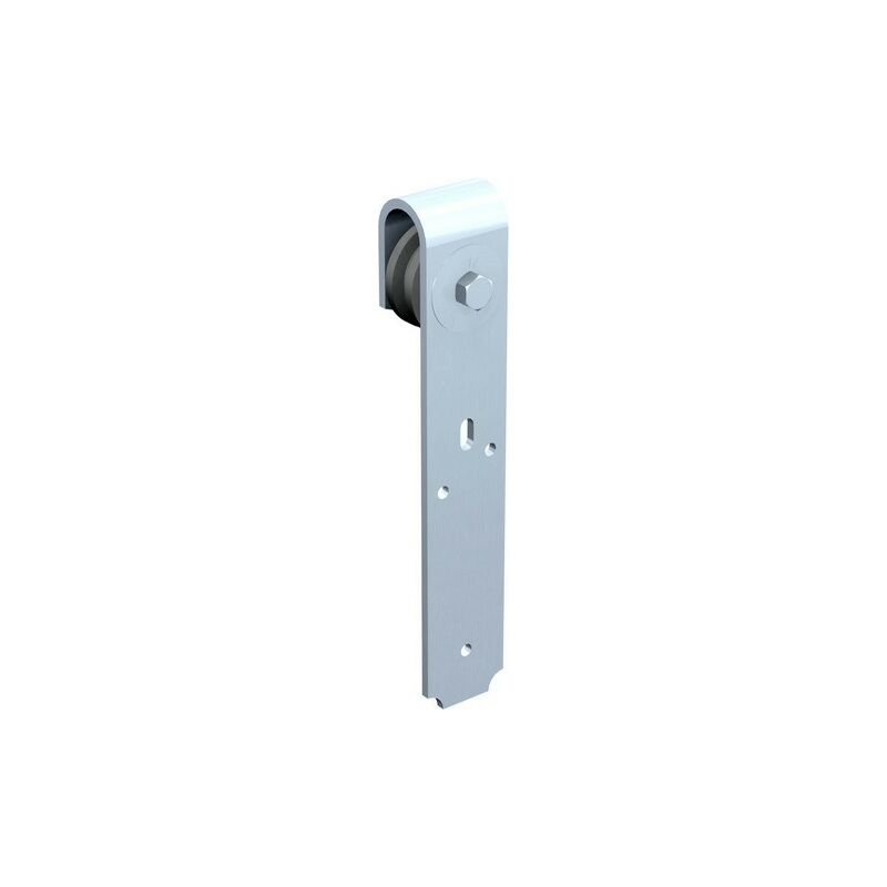 foto del prodotto mantion fissaggio piatto a rullo zytel 0017 sa ferro 40x6 mm portata porta 80kg 0017
