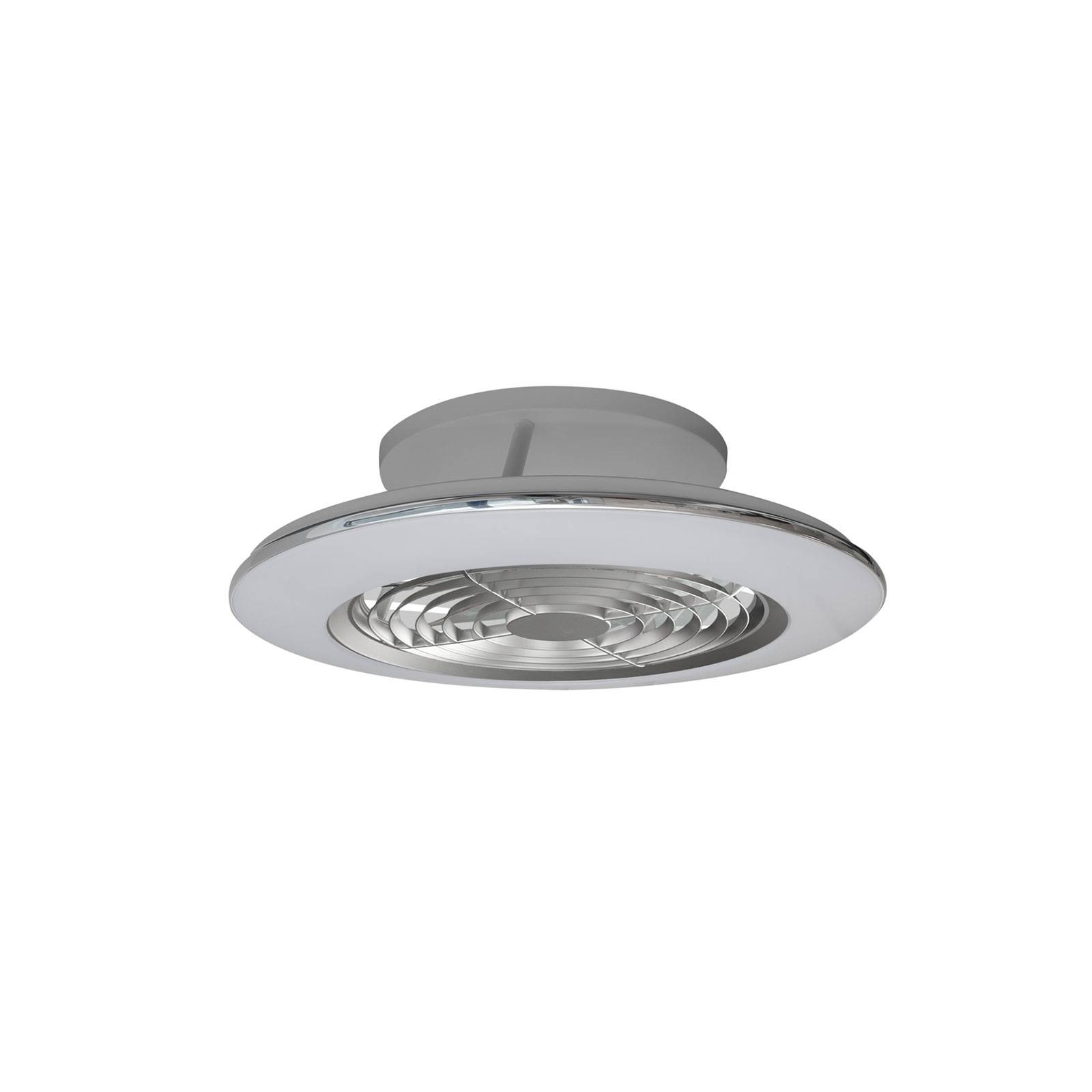 foto del prodotto mantra iluminaci n ventilatore da soffitto led alisio mini, argento