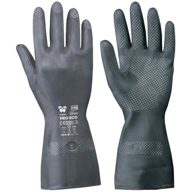 foto del prodotto mapa - guanti da lavoro in neoprene antiacido h 32 cm 'neo eco' -large