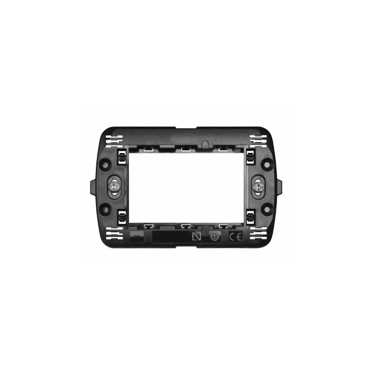 foto del prodotto mapam compatibile bticino livinglight living international supporto 3 posti nero
