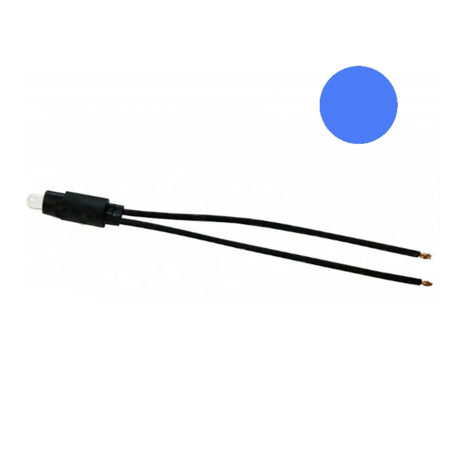 foto del prodotto mapam lampada spia led per interruttore o deviatore o pulsante blu