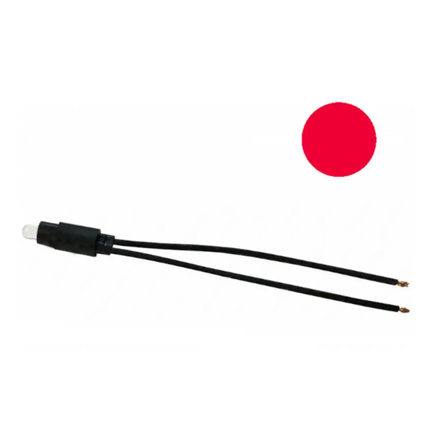 foto del prodotto mapam lampada spia led per interruttore o deviatore o pulsante luce rossa