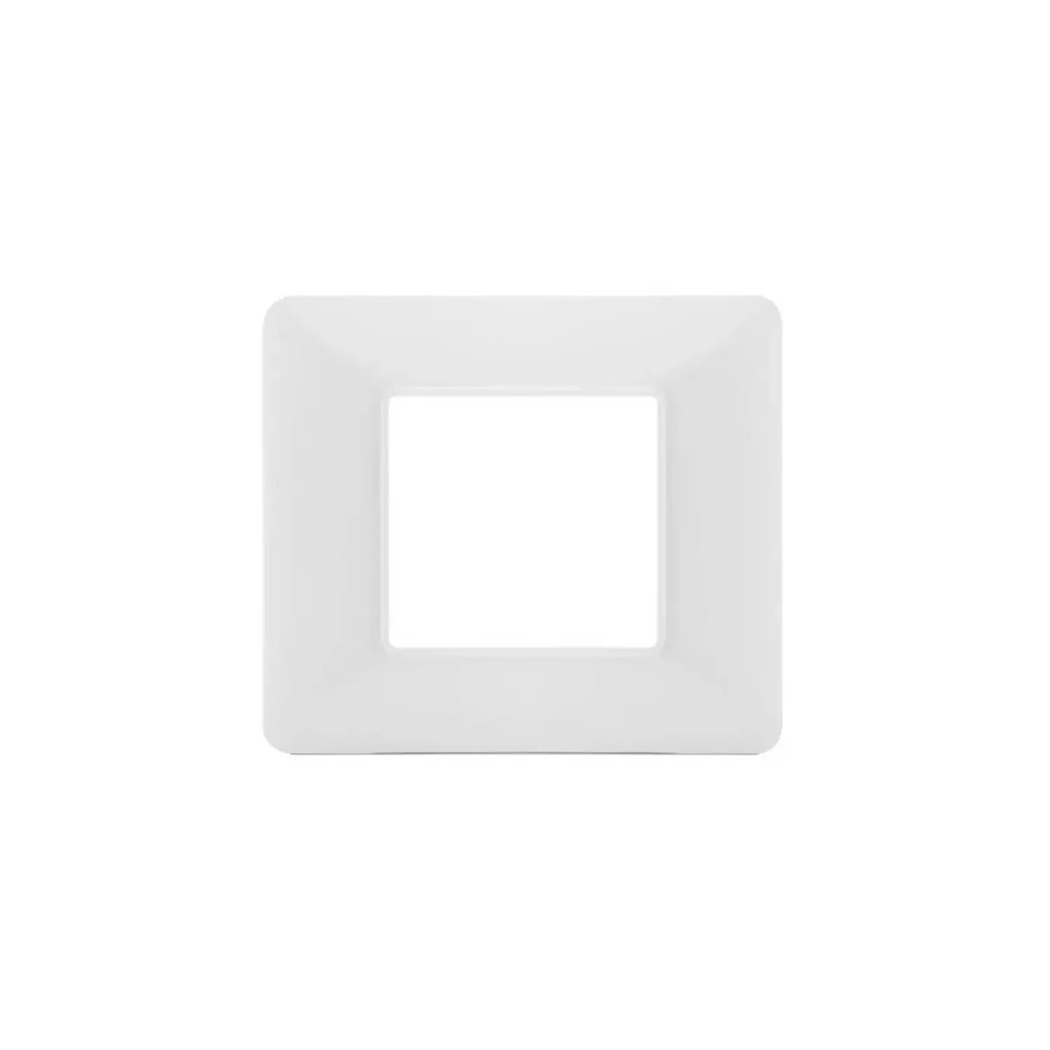 foto del prodotto mapam placca compatibile matix colore bianco 2 fori
