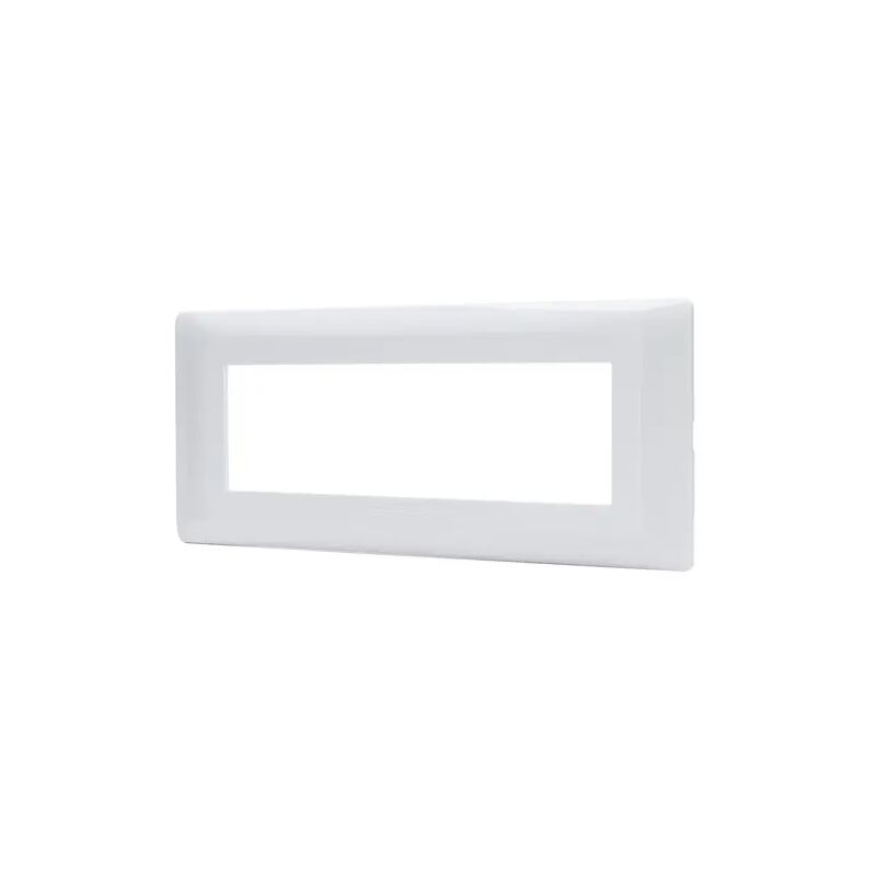 foto del prodotto mapam placca compatibile matix colore bianco 6 fori