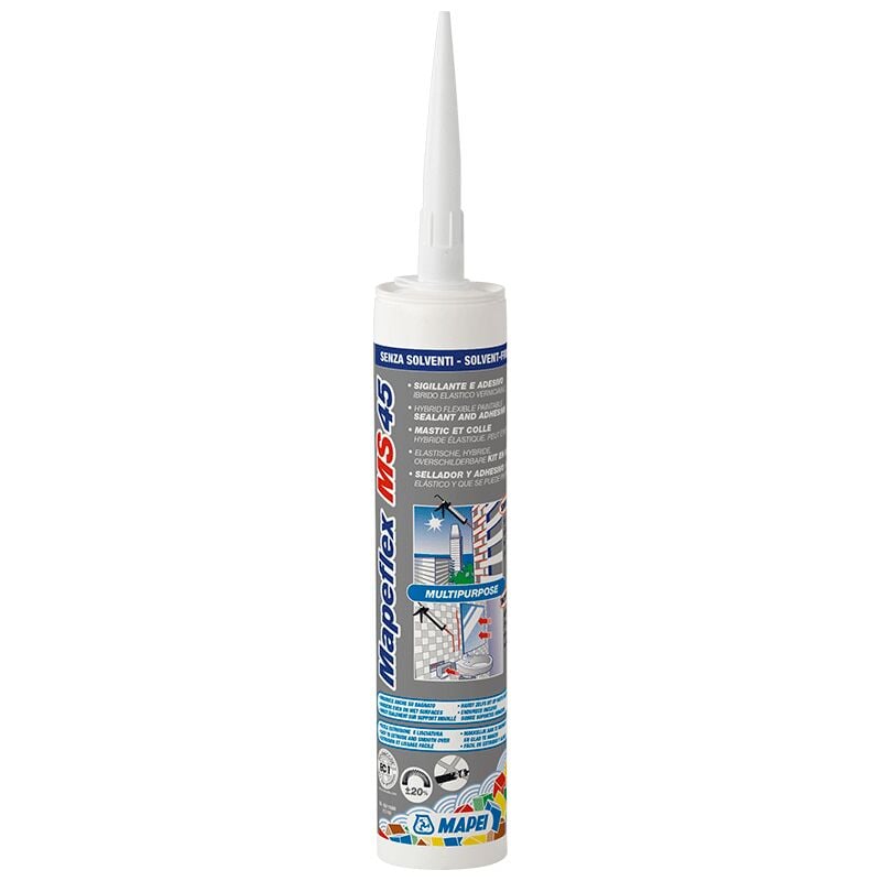 foto del prodotto mapeflex ms 45 bianco ml 300 mapei