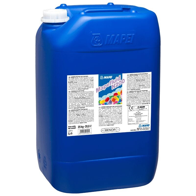 foto del prodotto mapefluid n 200 tanica kg. 25 supelfluidificante