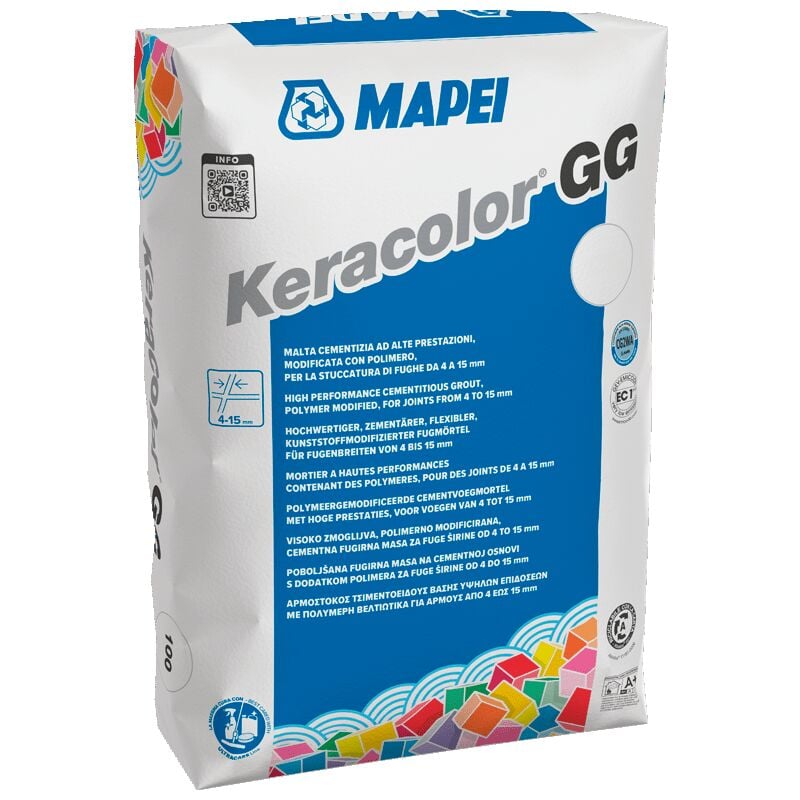 foto del prodotto mapei keracolor 114 gg sacco kg.25 antracite stucco fughe pavimenti