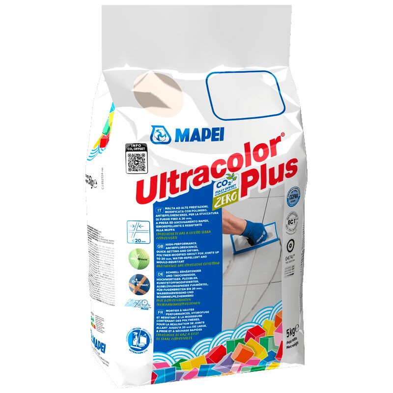 foto del prodotto mapei ultracolor plus 152 liquirizia sacco kg.5 stucco fughe pavimenti