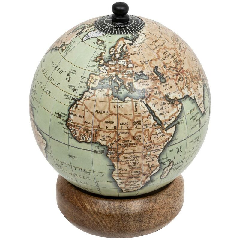 foto del prodotto mappamondo decorativo be vintage d10cm atmosphera cr ateur d int rieur