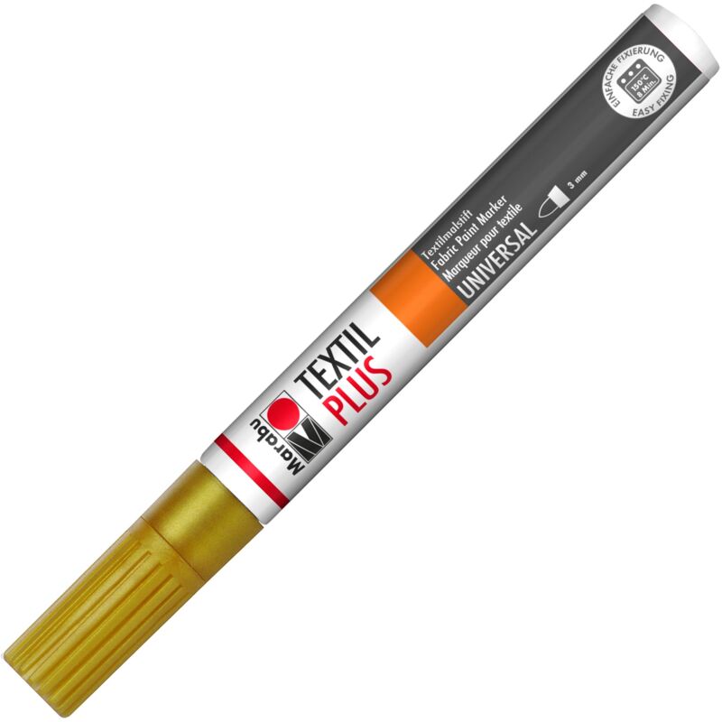 foto del prodotto marabu textilmarker textil painter plus, metallic gold