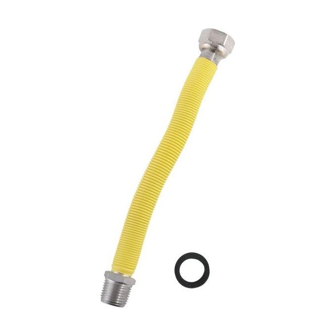 foto del prodotto maral tubo gas inox m1 2 f1 2 10,0 20,0 estensibile