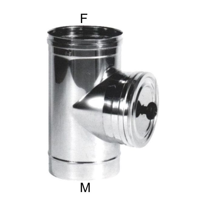 foto del prodotto maral tubo inox 25x 45 sportello ispezione