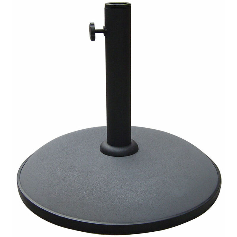 foto del prodotto marbueno base ombrellone rotondo cemento 45x36 cm 20kg grigio giardino, piscina 10449
