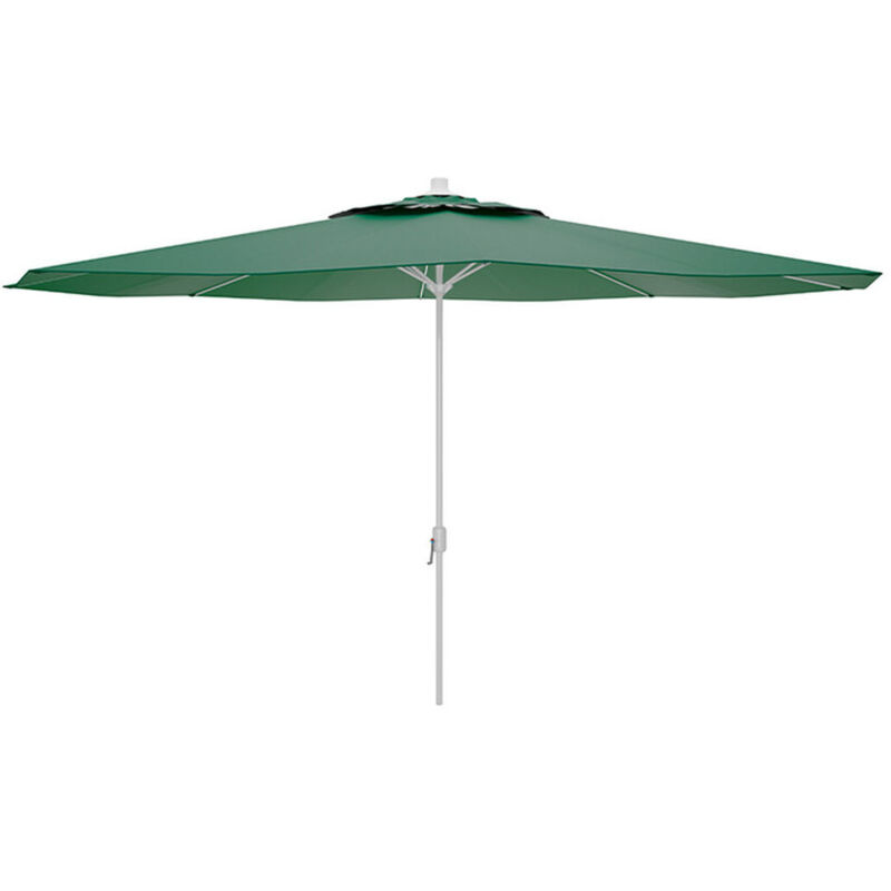 foto del prodotto marbueno ombrello in acciaio 8 stecche d270 cm poliestere verde giardino, piscina e terrazza 10188