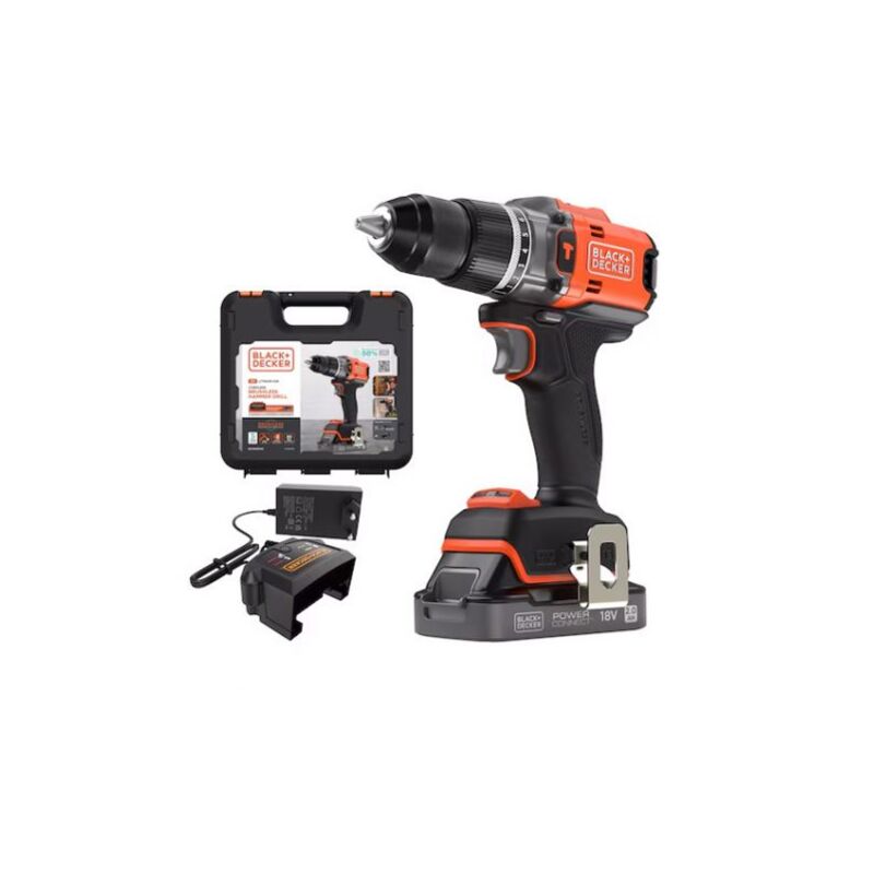 foto del prodotto marca b d trapano c perc brush bld683d1xk qw 18v valig