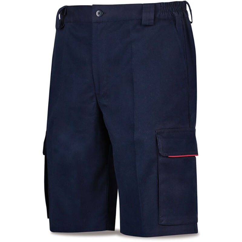 foto del prodotto marca bigbuy fashion pantaloncini elasticizzati blu navy