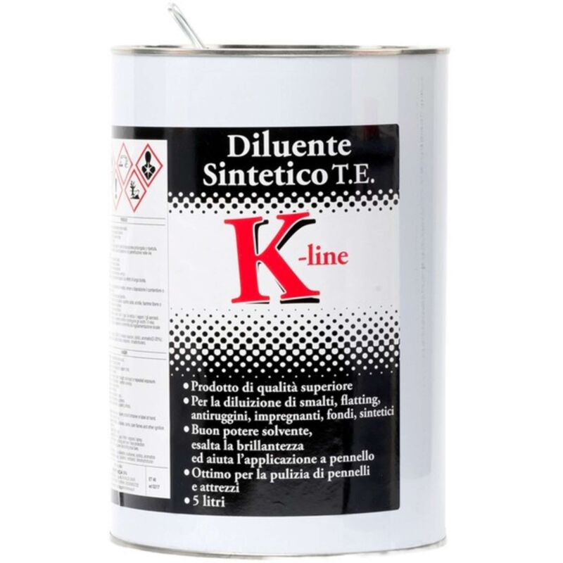 foto del prodotto marca diluente sintetico t.e. k line lt. 5 4 pz
