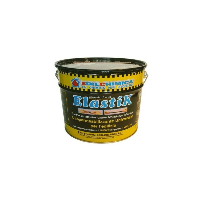 foto del prodotto marca elastik latta da 10 kg guaina liquida elastomero bituminosa all acqua
