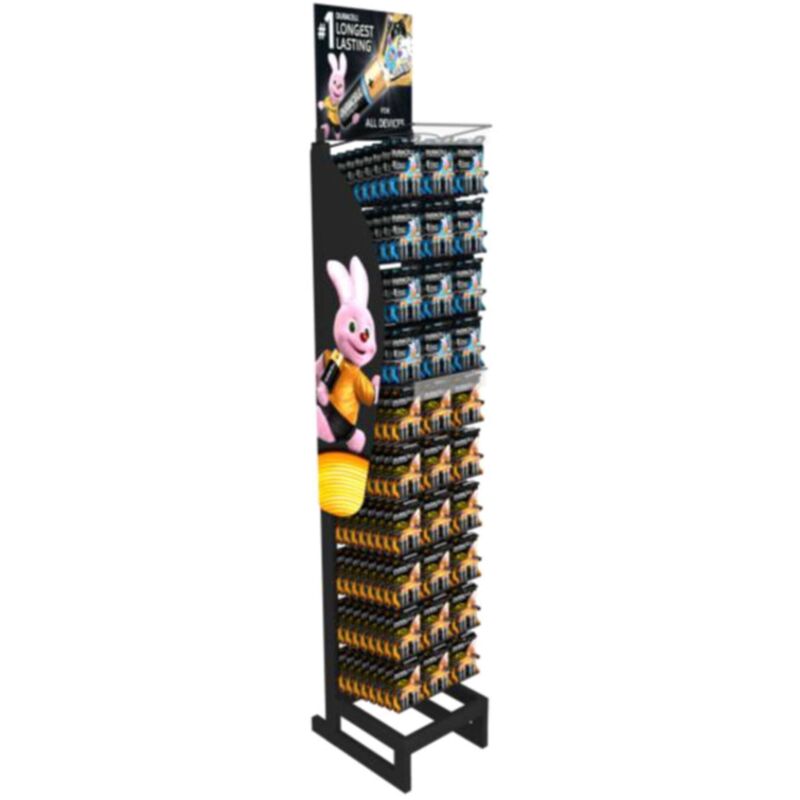 foto del prodotto marca espositore a pavimento duracell 30 ganci