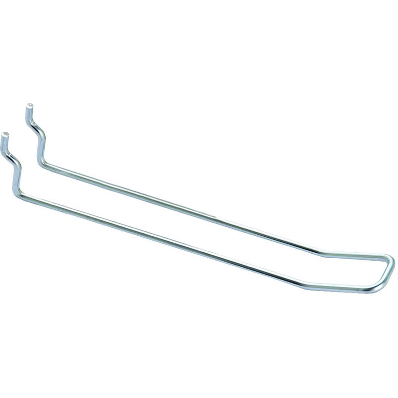 foto del prodotto marca ganci a 2 fili semplici per pannelli forati mm.3,8x150 l.