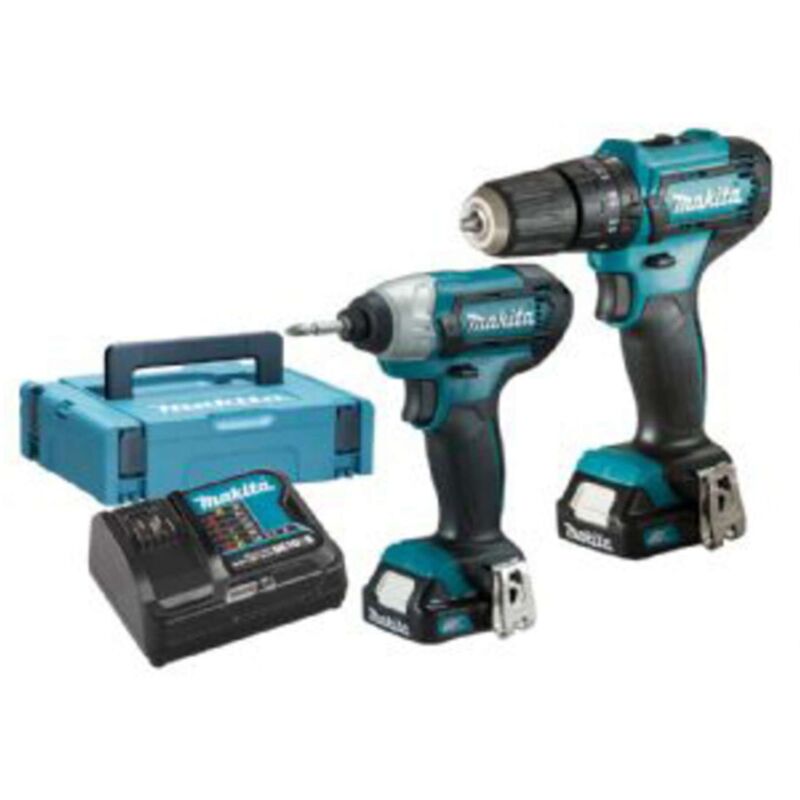 foto del prodotto marca makita trapano avvitatore combo kit cxt clx228aj